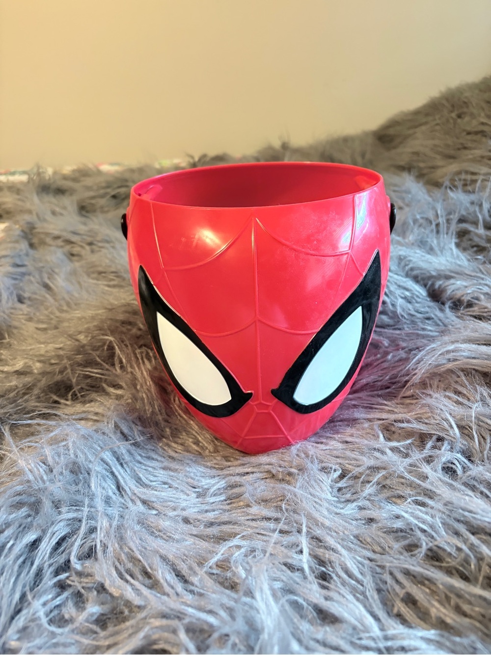 Disney Red Spiderman Trick-or-Treat Bucket
